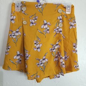 Iris Floral Skort